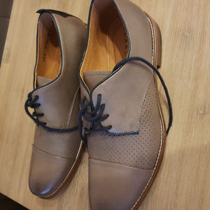 PENNY LUCK FALCOLN GREY DERBY